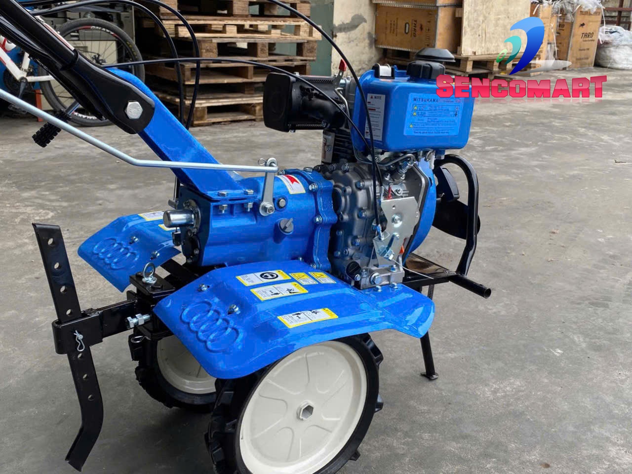 MÁY CÀY XỚI ĐẤT CHẠY DẦU MITSUKAMA 173F
