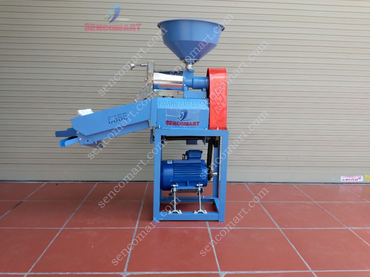 Máy xát gạo đơn SC-555-LSD