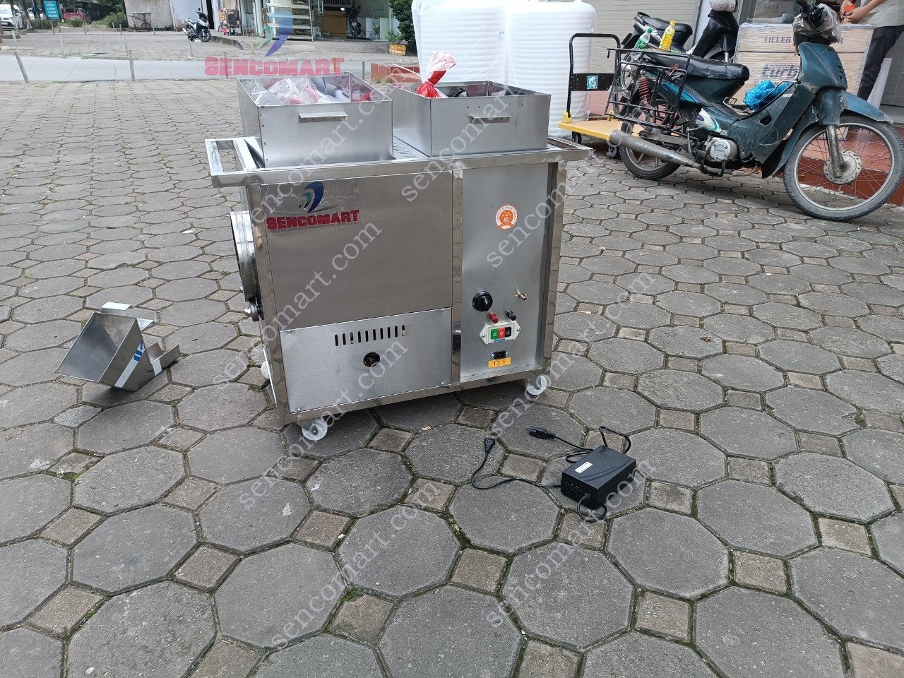 Máy Rang Hạt Chạy Gas 7KG/H RH-7KG