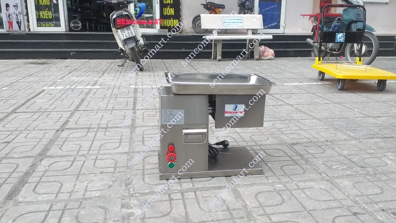 Máy Thái Thịt Tươi Sống QX250 Đa Năng Thái Tai Mũi Họng, Vỏ Tắc, Cam Quất
