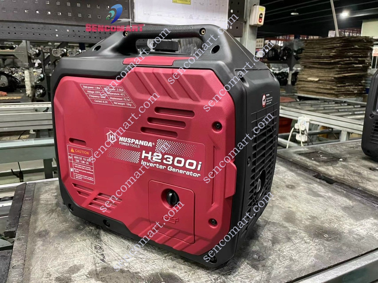 Máy phát điện chạy xăng 2Kw Huspanda H2300I Inverter đời mới