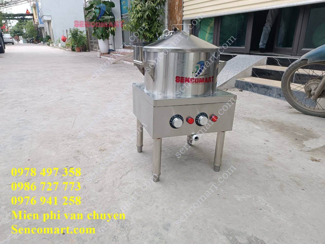 Mua Nồi tráng bánh cuốn inox chuẩn ở đâu bán