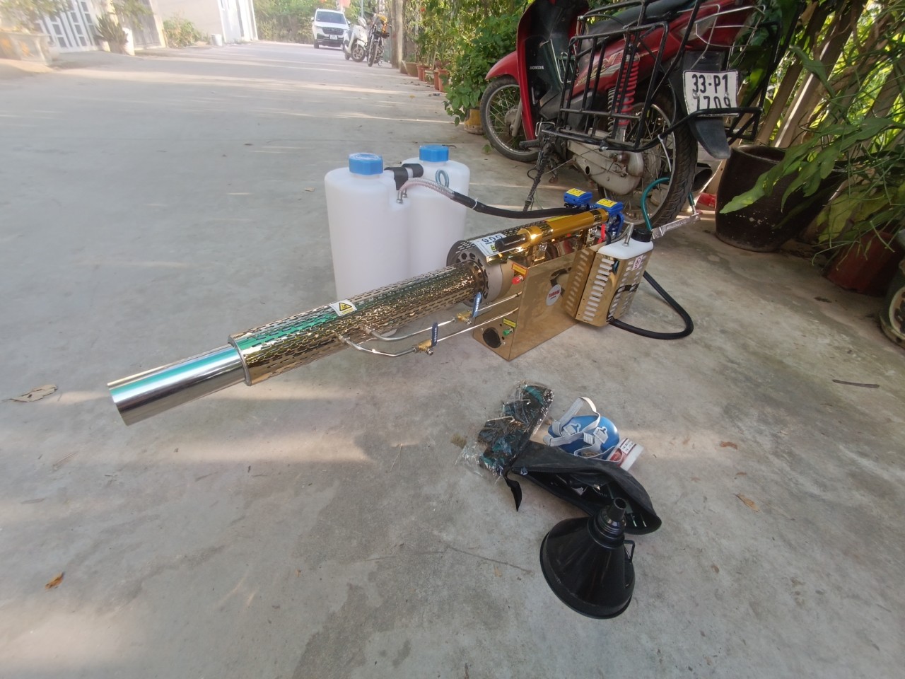 Máy phun thuốc dạng khói loại đề có sấy YAMAHA PK350