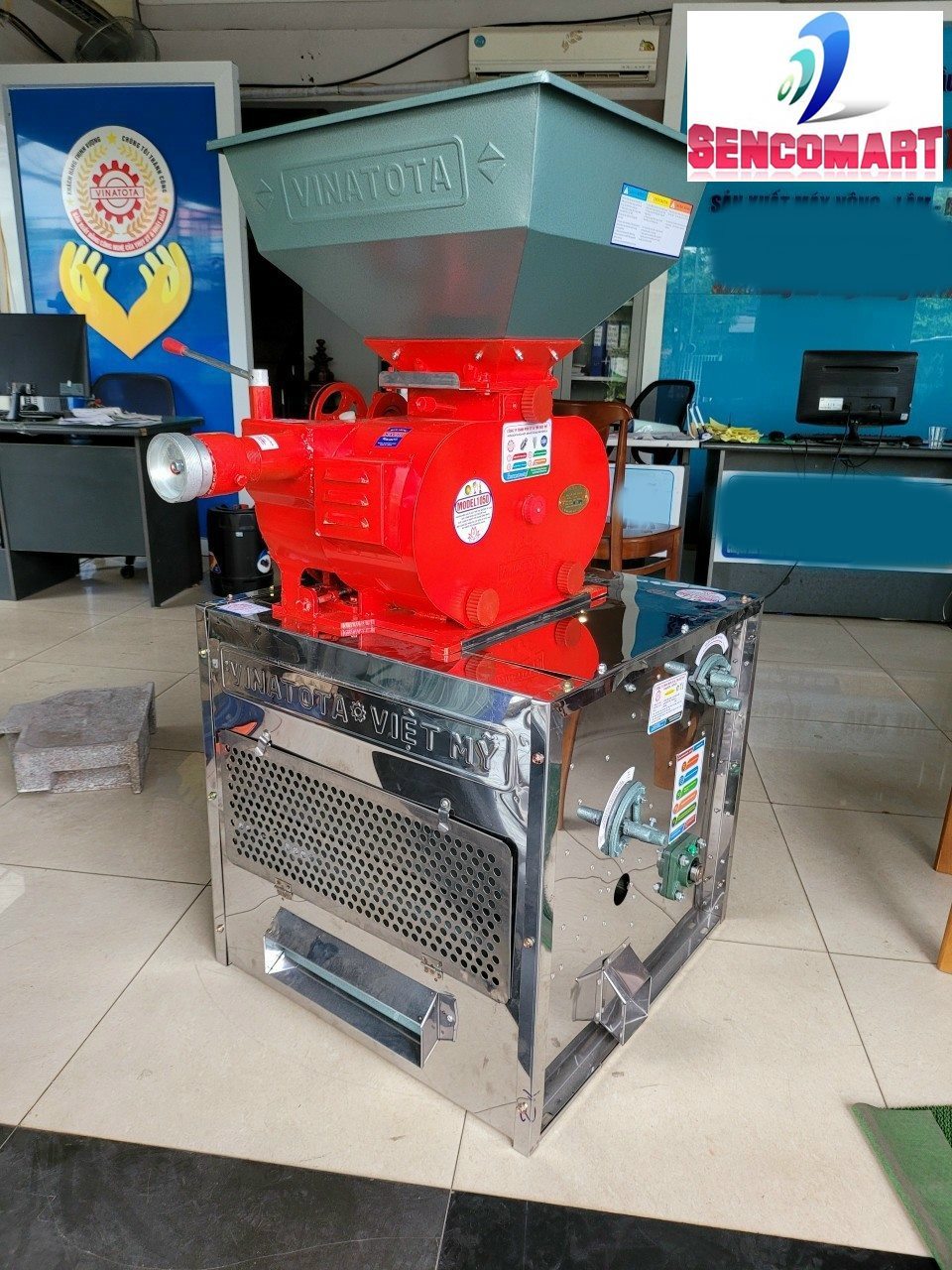 Cối Xay Gạo Lức , Máy Bóc Vỏ Lúa  CL-1050 Vinatota