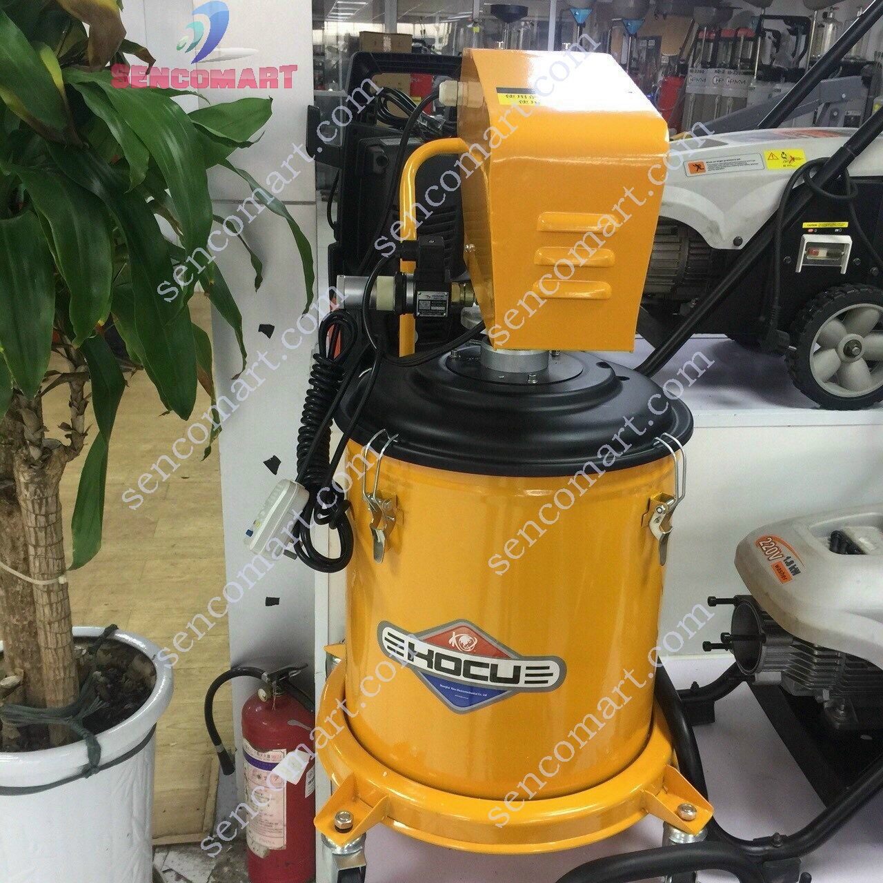 Máy bơm mỡ chạy điện 30L Kocu GZ-D2