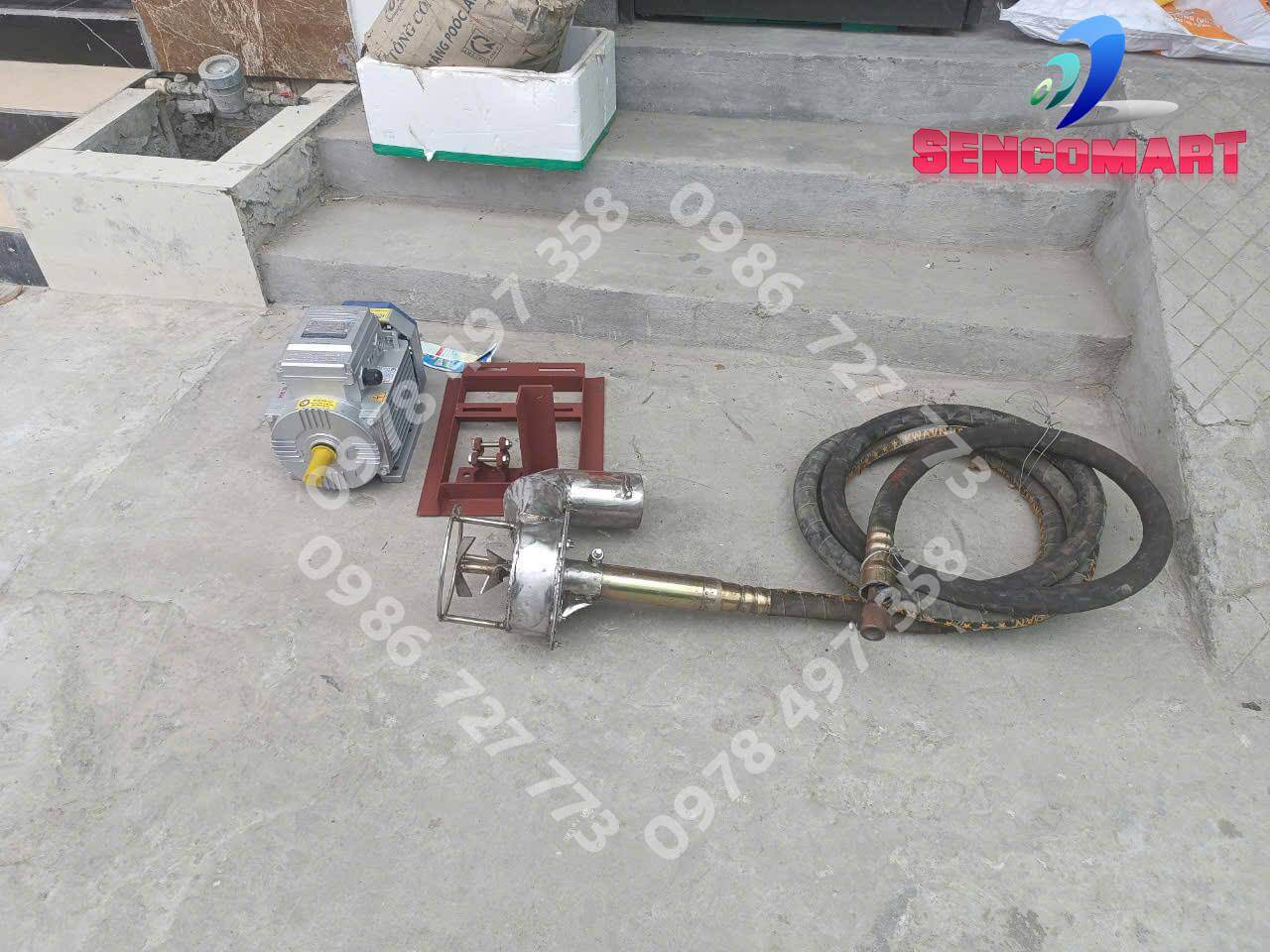 Máy hút bùn inox - sản xuất và phân phối chính hãng tại Sencomart