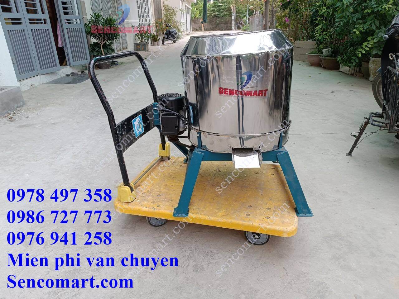 Máy vắt sắn nước, vắt li tâm công nghệ mới nhất hiện nay, made in Việt Nam.