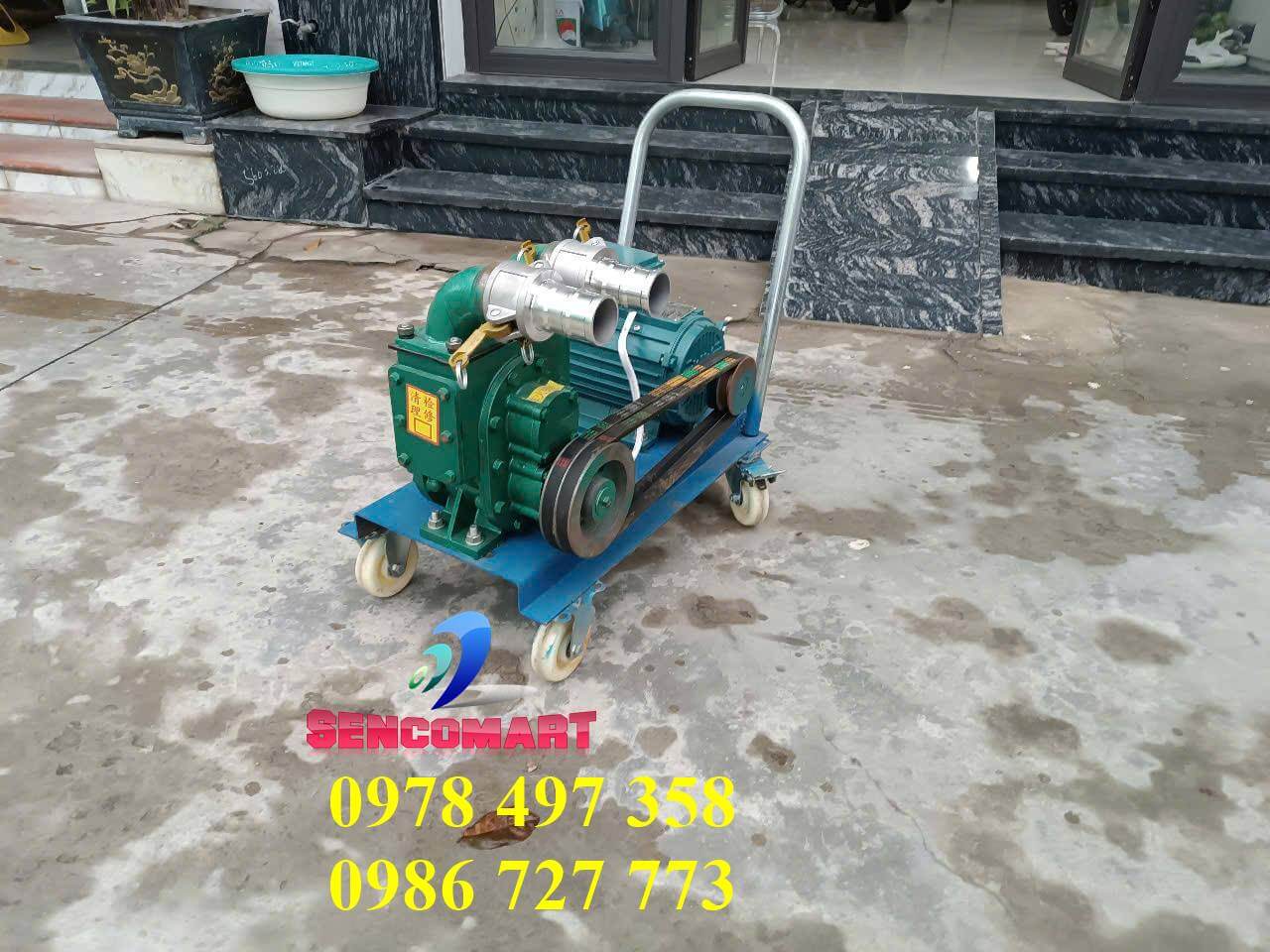 Máy Bơm Bùn Đặc 4kW 1 Pha Họng 50mm - Hiệu Suất Cao