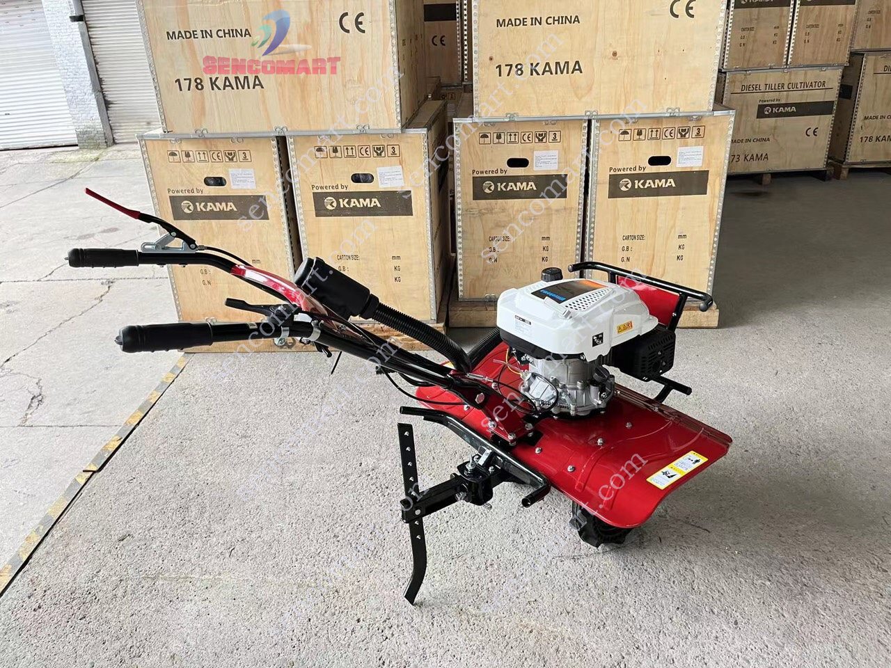 Máy Xới Đất Trục Đứng Chống Rung Mitsukama 1WG4