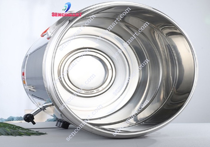 NỒI NẤU PHỞ MÂM NHIỆT 15 LÍT ĐẶT BÀN