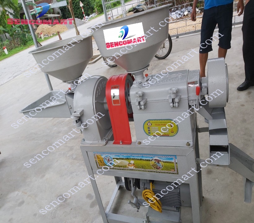 Máy Xay Xát Gạo Nghiền Bột 2 Chức Năng TF888, Động Cơ 3KW Toàn Phát