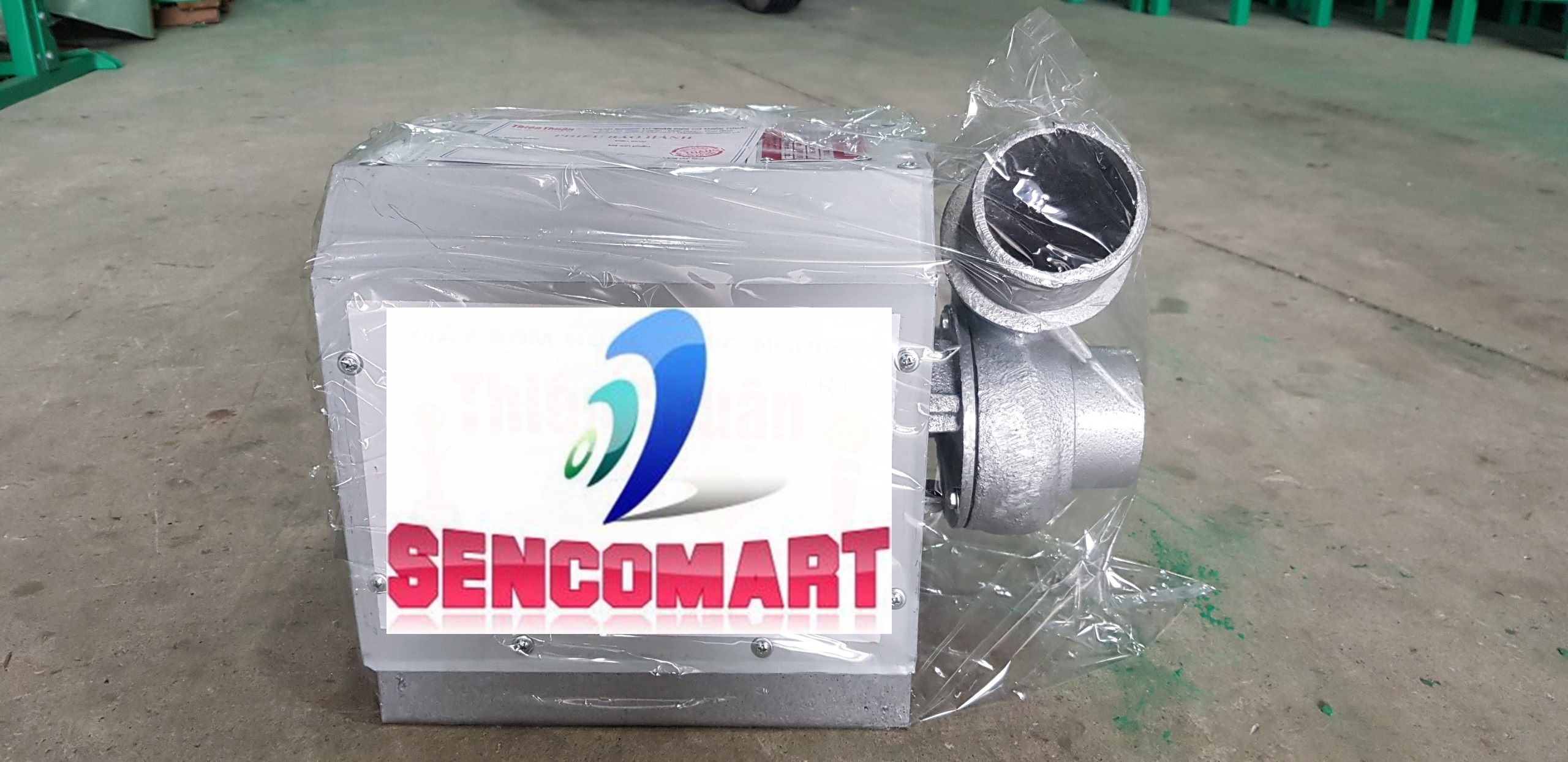 Máy bơm nước ống hút xả 110mm công suất 1,5kw