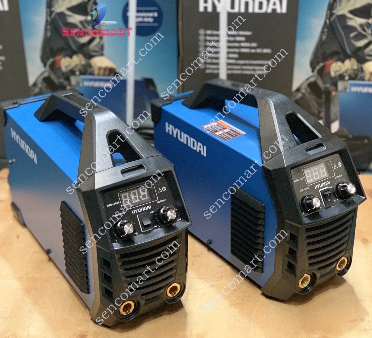 Máy Hàn Que Hyundai MMA 120 Hàn Quốc