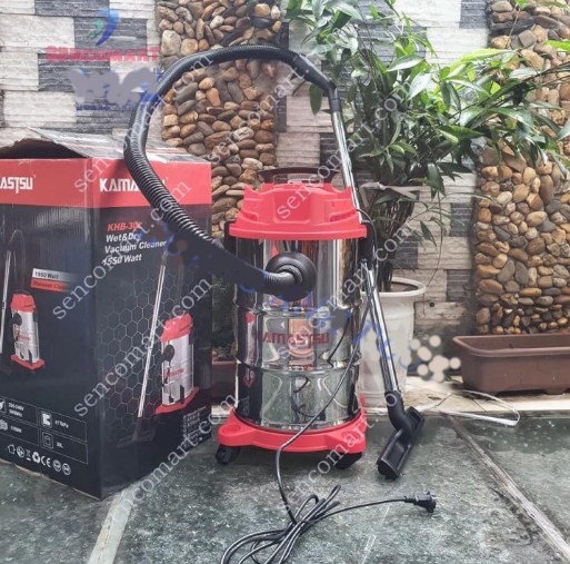 Máy hút bụi khô và ướt công nghiệp Kamastsu KHB 30L hàng chính hãng