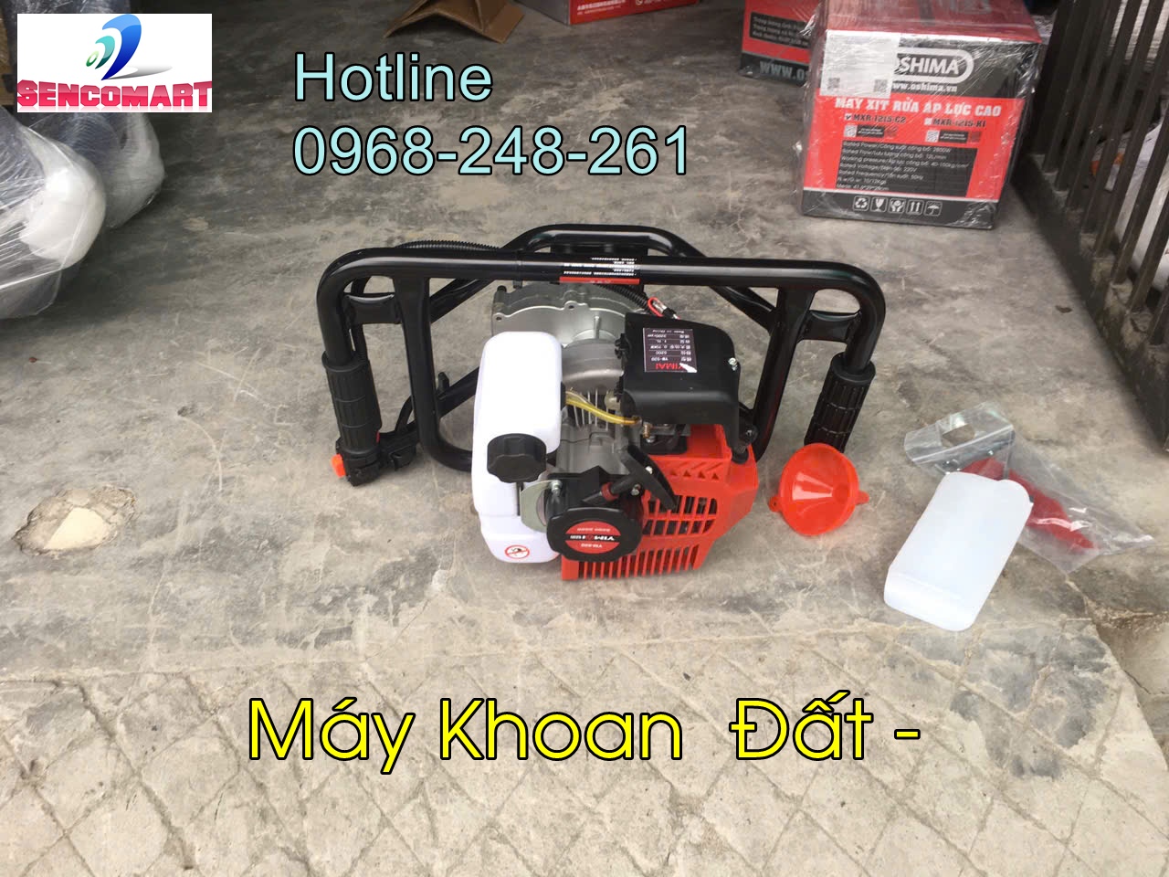 Máy khoan đất YIM44-5 - CN Tiêu Chuẩn Đức