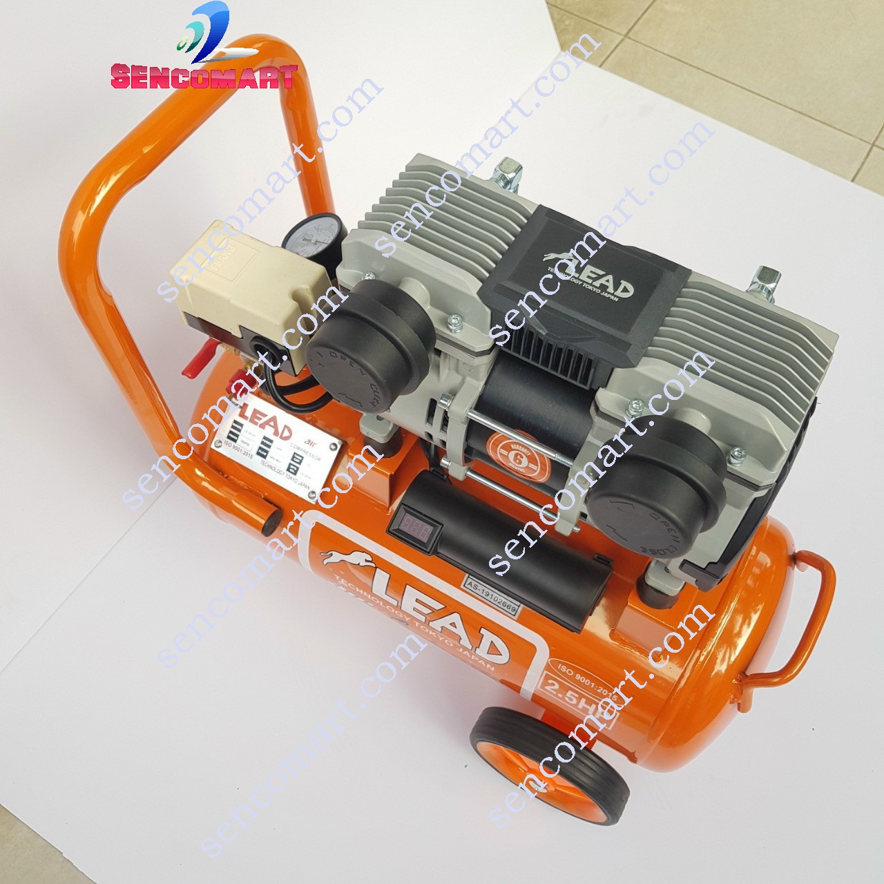 Máy Nén Khí Không Dầu Lead 2.5HP 15L LE 25-15