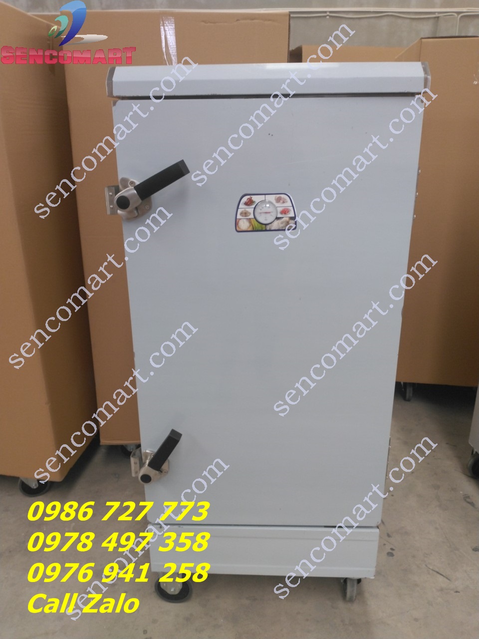 TỦ NẤU CƠM CÔNG NGHIỆP 10 KHAY NẤU 30-35KG HÀNG NHẬP KHẨU