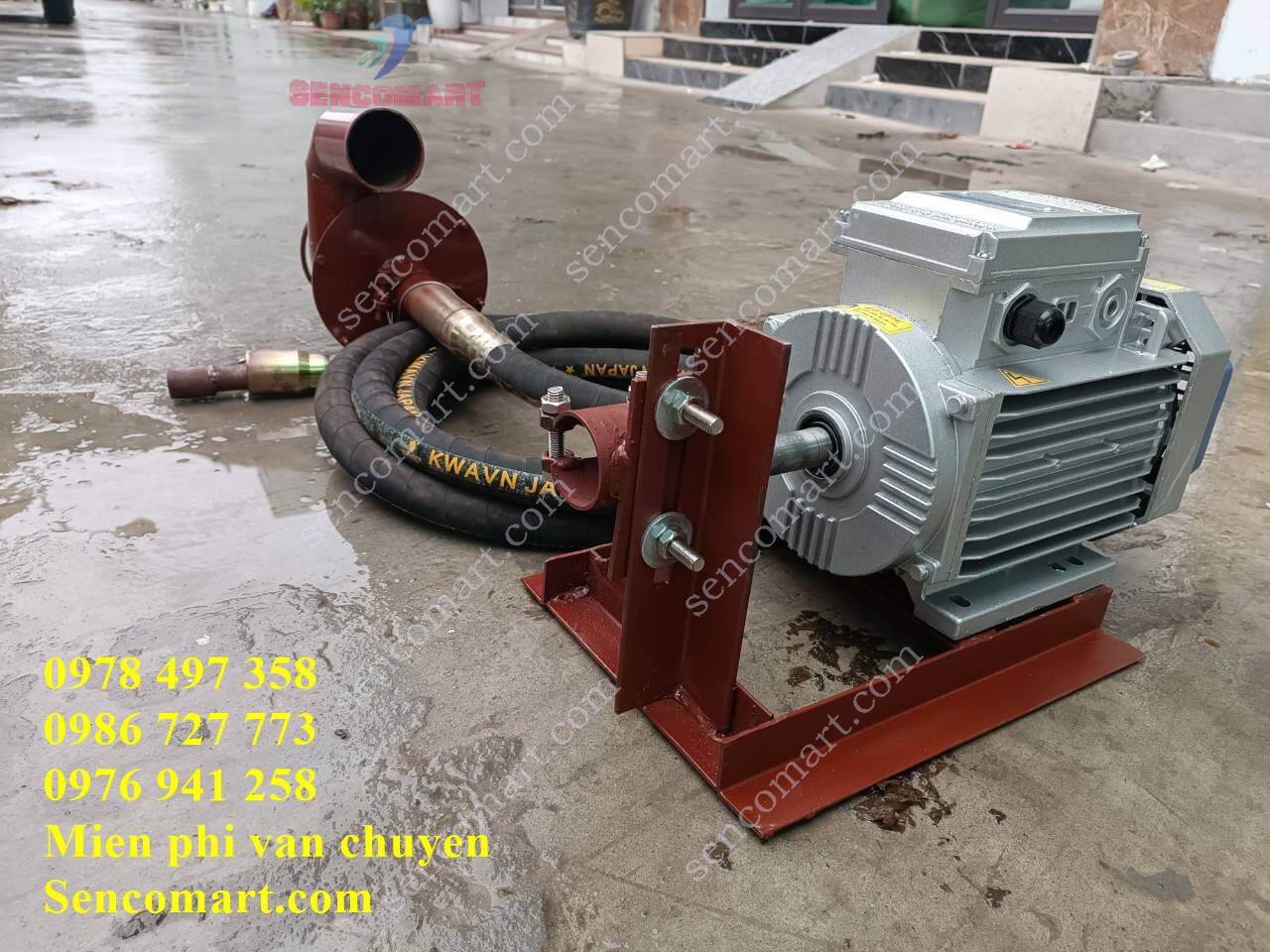 Máy hút bùn khung mềm dài 5,6m