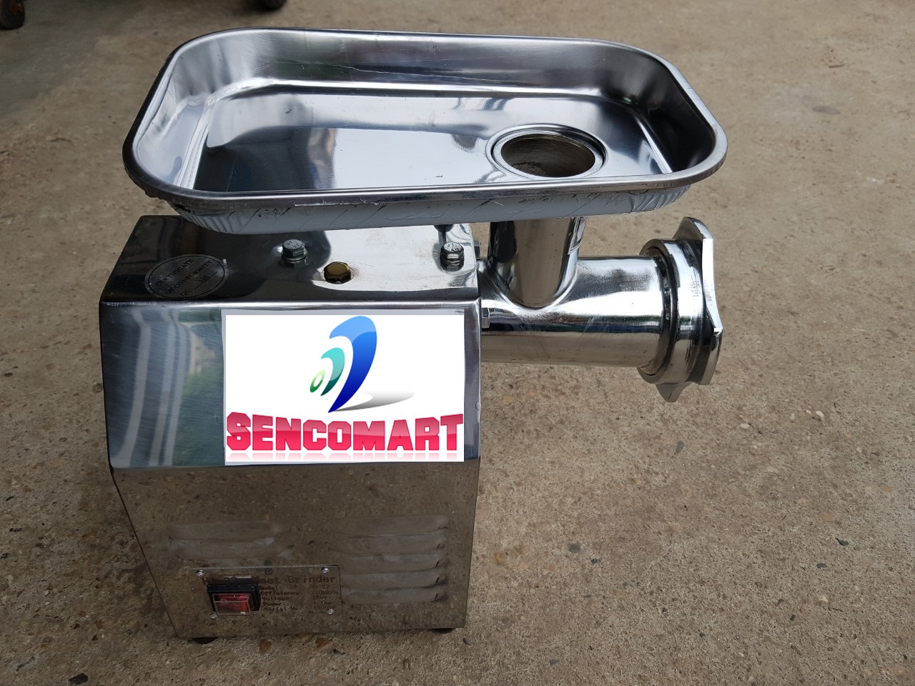 Máy xay đùn thịt làm xúc xích, xay cua công suất 650w