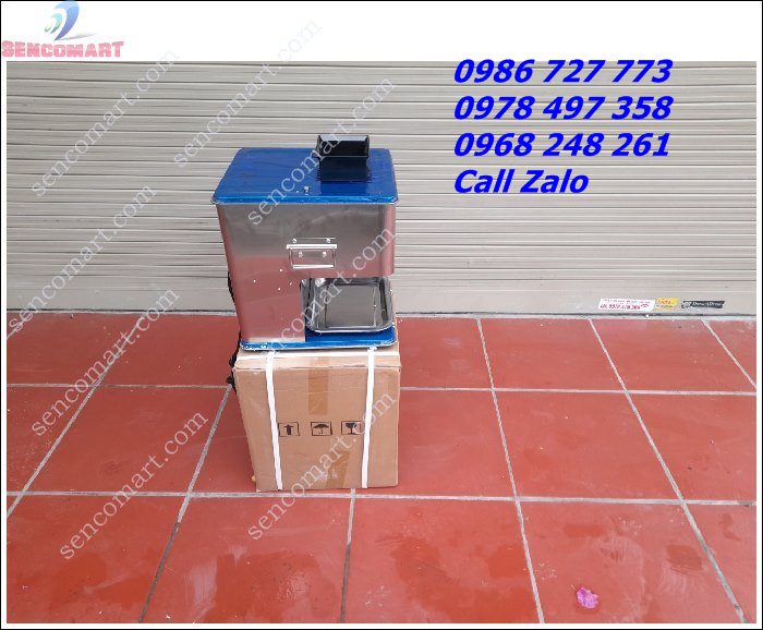 Máy Thái Thịt, Tai Mũi, Tắc, Vỏ Cam Chanh Loại Mới Dao Thả MTT-2023