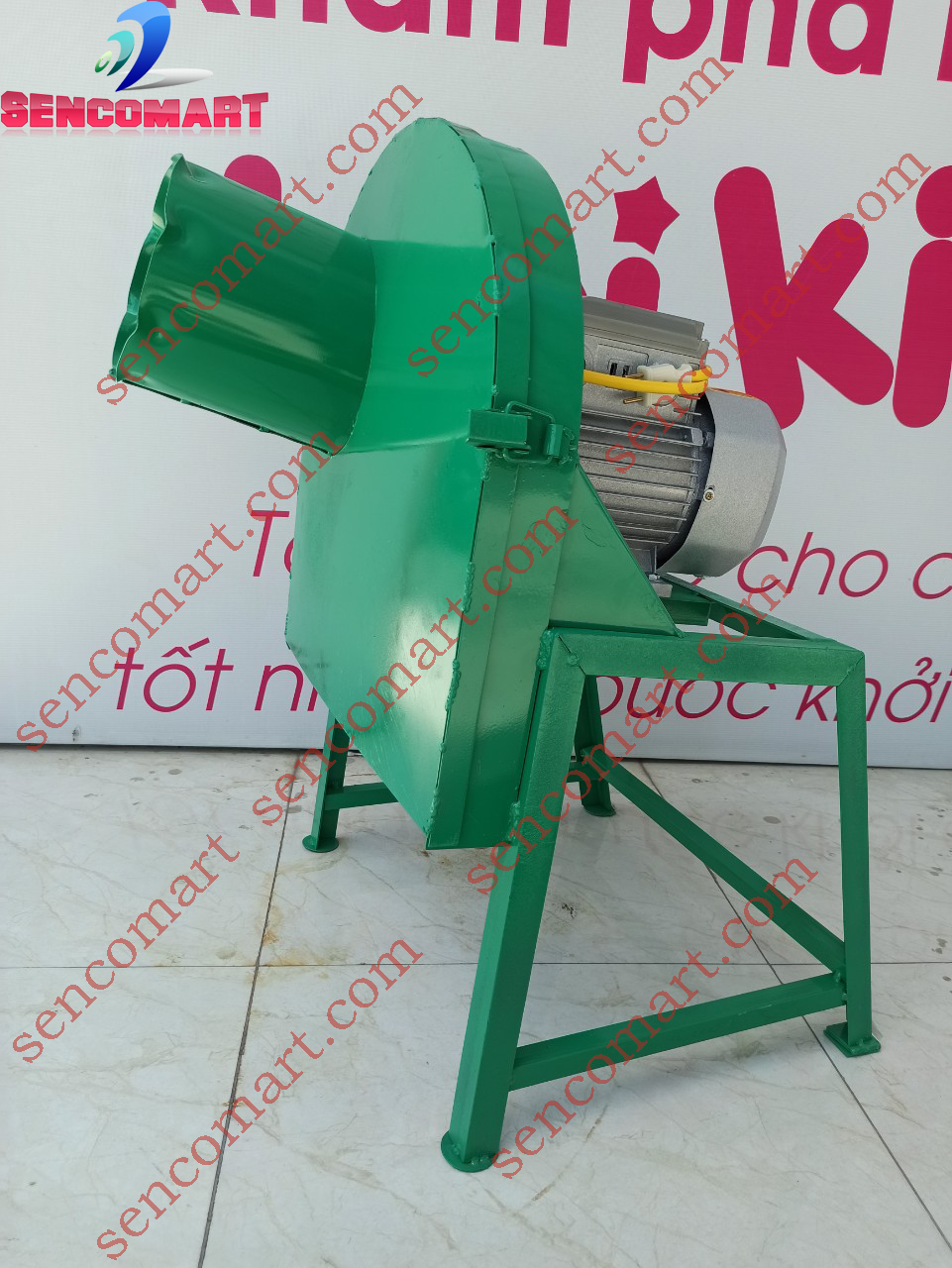 Máy thái chuối mịn động cơ Toàn Phát