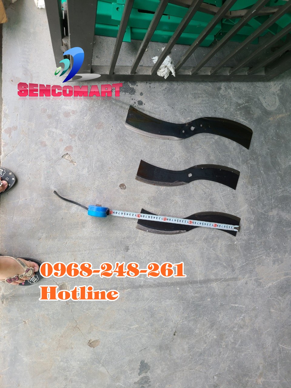 Lưỡi dao chuyên lắp cho máy băm cỏ vuông 40cm và 50 cm