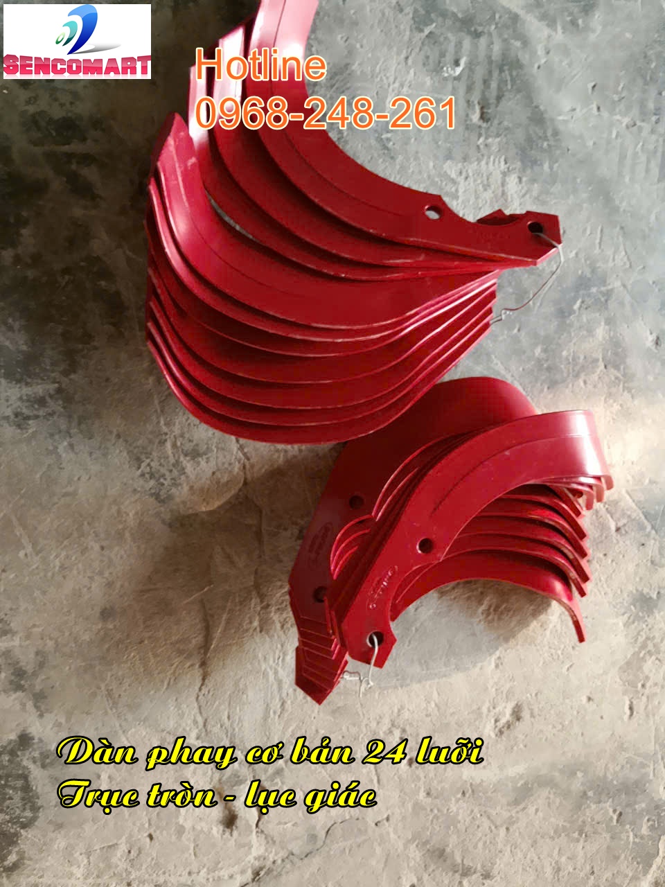Dàn Phay Cơ Bản Lắp Máy Xới Đất Đa Năng