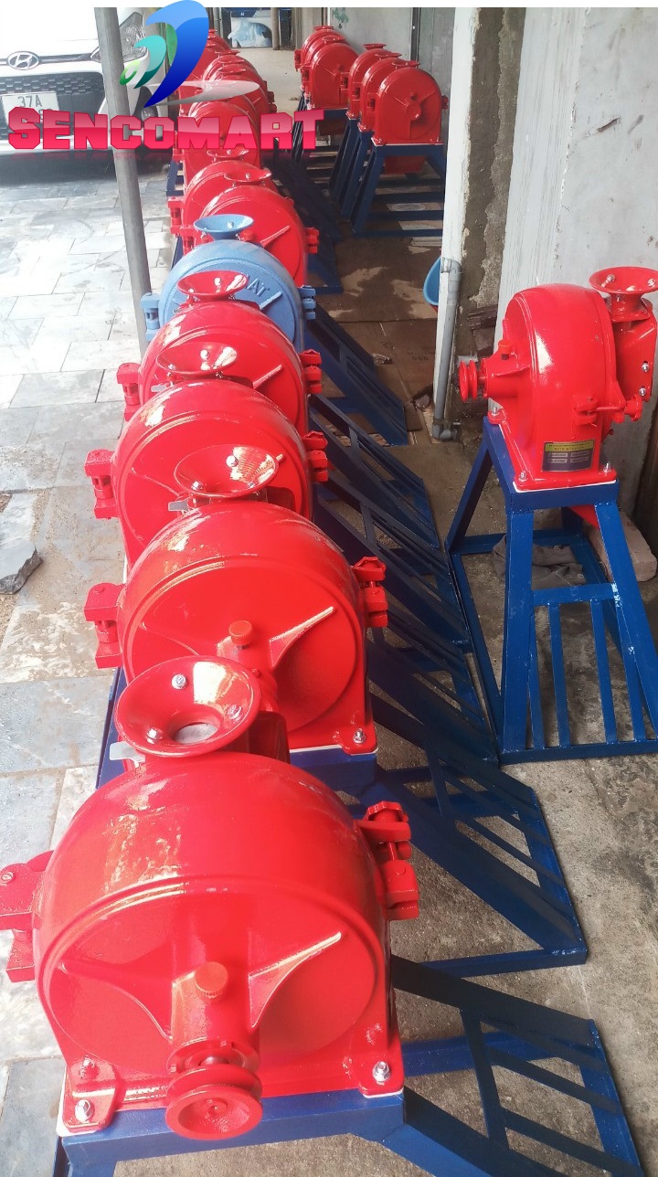 Máy Nghiền Bột Khô Gang Đỏ Toàn Phát