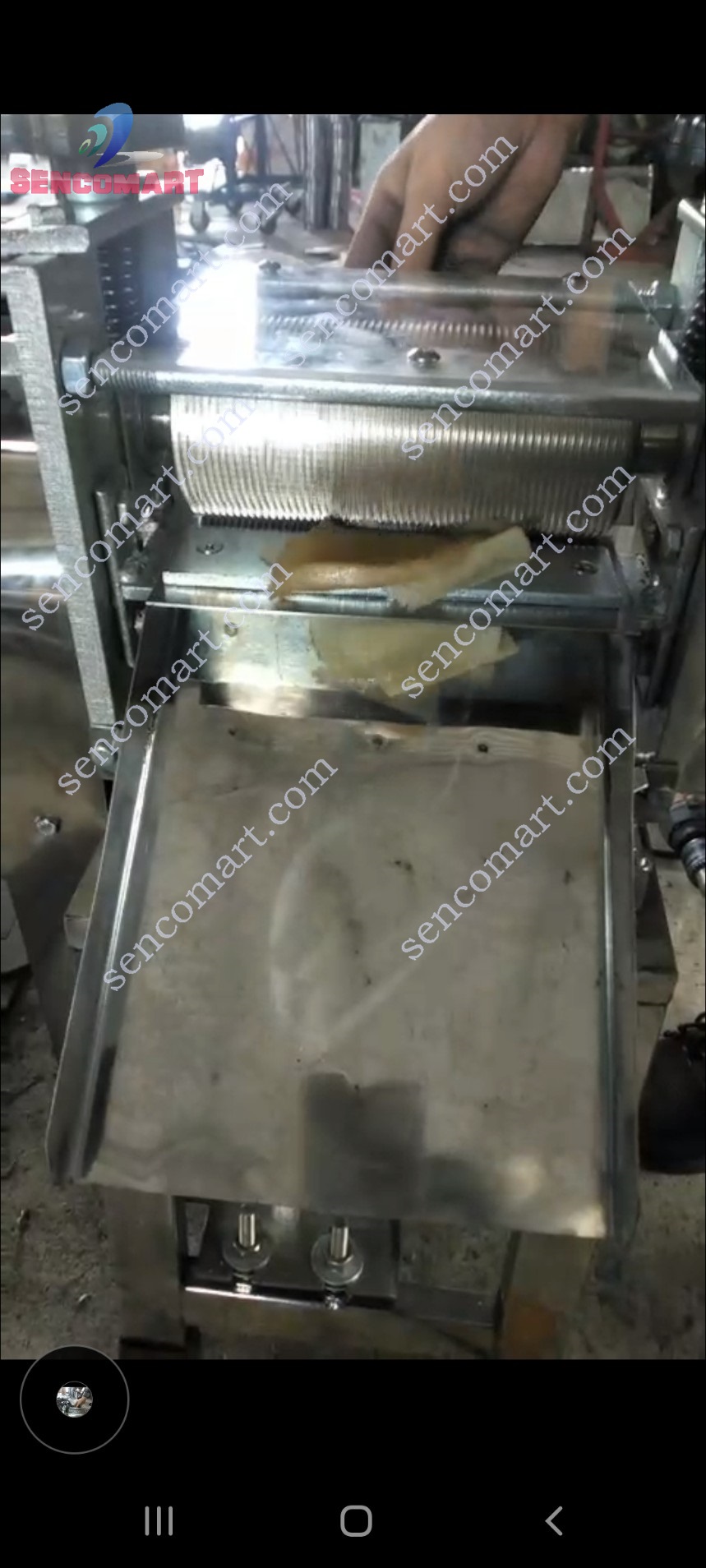 Máy Lạng Bì Inox chạy điện LB-200- Máy lạng mỡ mô tơ 100% dây đồng