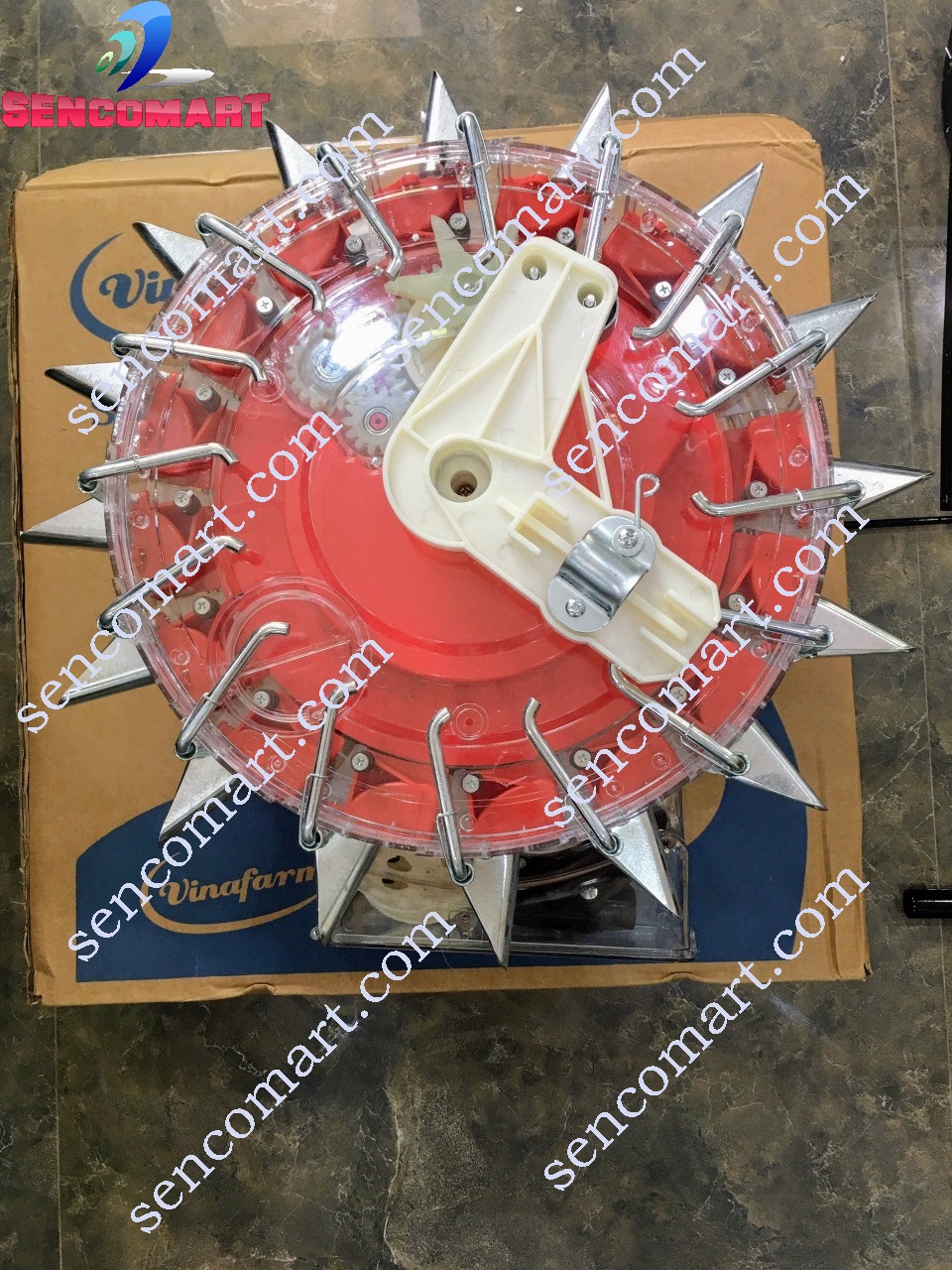 Máy gieo hạt Vinafarm VNGH-1000 Loại 16 răng cải tiến mới