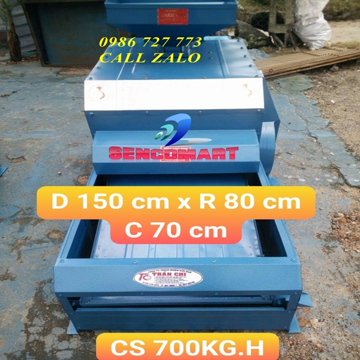 Máy Lọc Sạn Gạo 700kg/h Đạt Tiêu Chuẩn Xuất Khẩu