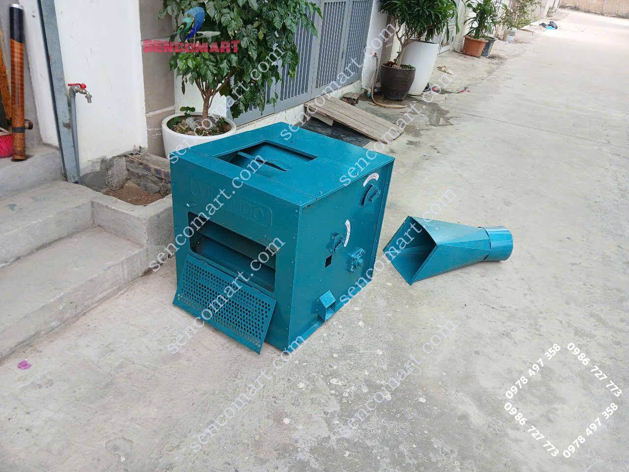 Thùng thổi trấu lắp cho cối lức 1000, phân phối bảo hành toàn quốc