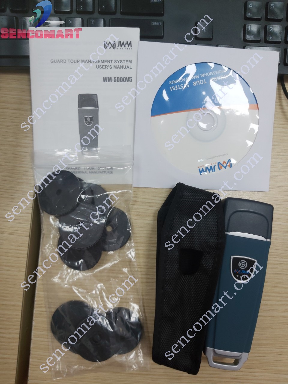 MÁY TUẦN TRA BẢO VỆ CHÍNH HÃNG- Thiết Bị Ghi Nhận Thời Gian WM-5000