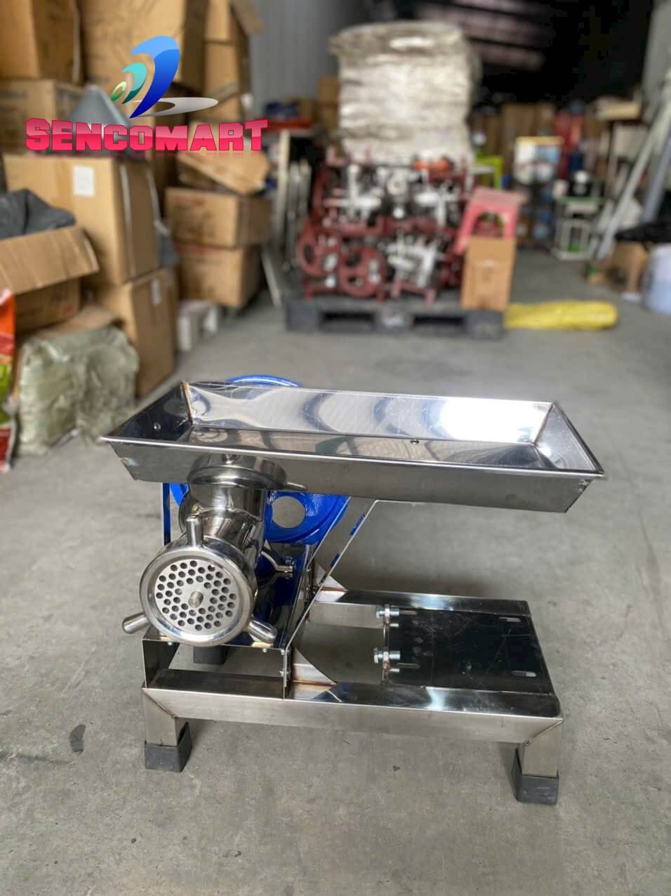 MÁY XAY THỊT XAY XƯƠNG ĐÚC INOX 12-22-32 CHỨ KÈM MÔ TƠ