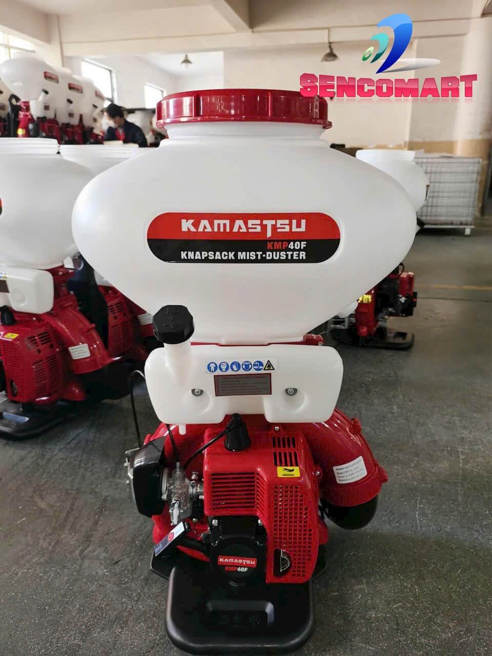 Máy Phun Đa Năng, Phun Phân, Phun Vôi Động Cơ 2 Thì Kamastsu KMP40F