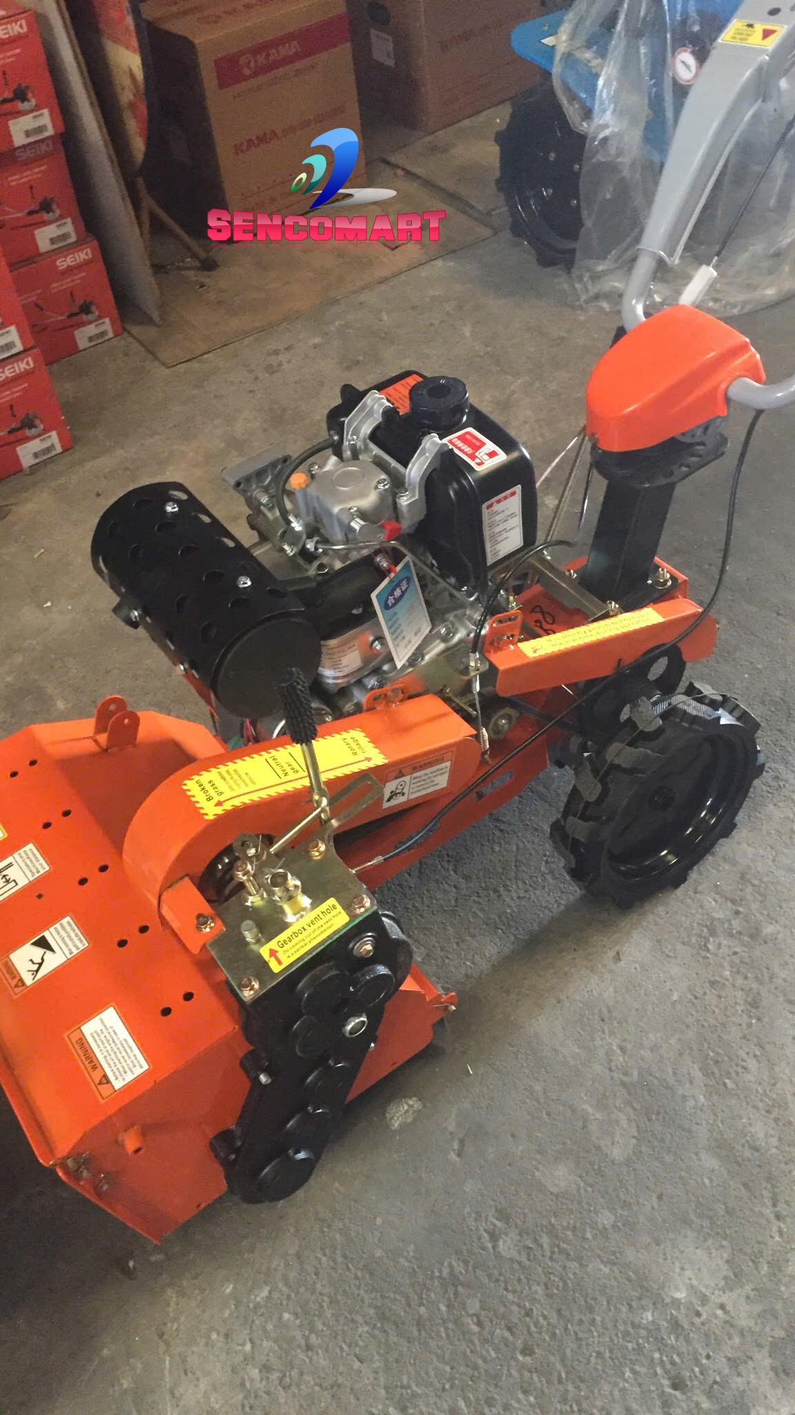 Máy Băm Cỏ TRục Băm 2 Tiến 1 Lùi Động Cơ Dầu 10HP Mẫu Mới Hè 2025