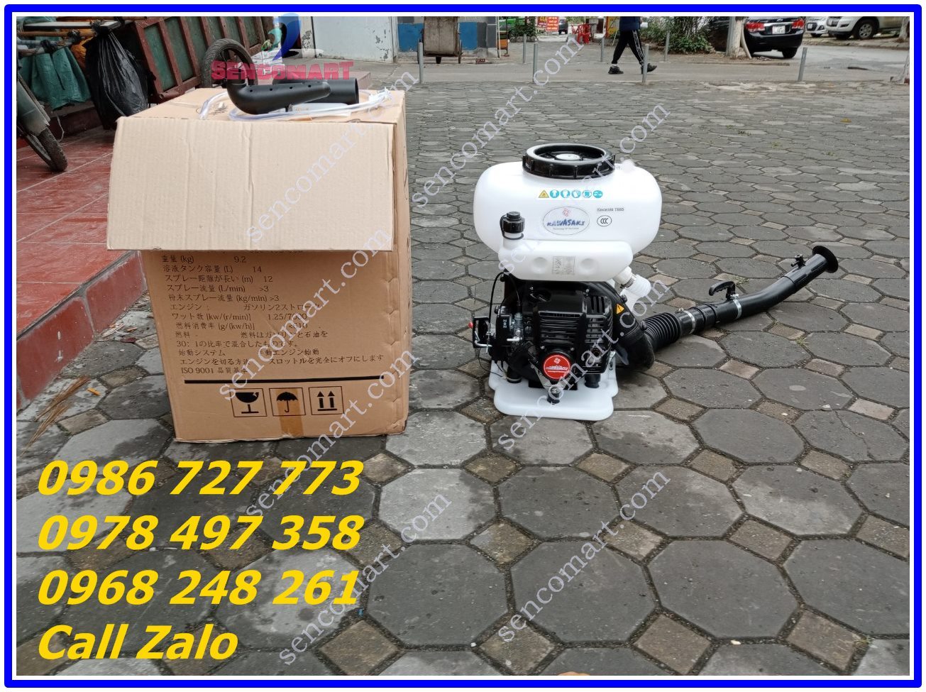 Máy phun thuốc Kawasaki TK65 Nhật Bản