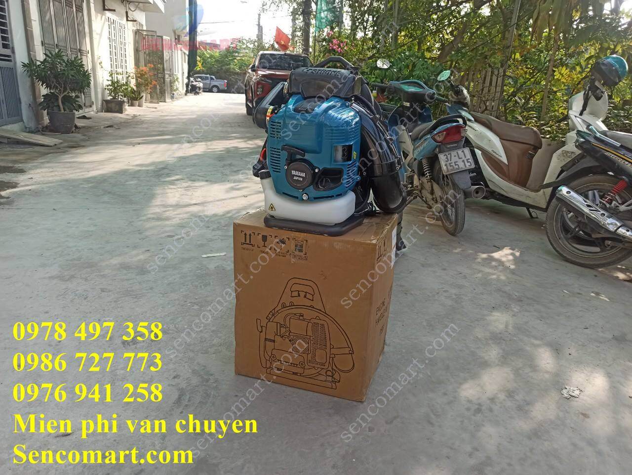 Máy thổi lá nhập khẩu chính hãng Yamaha 4 thì 2HP
