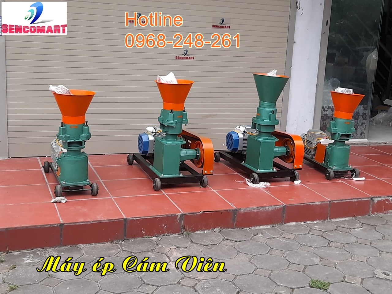 Làm Giàu Bằng Máy Ép Cám Viên S160 Nâng Cấp 3 Quả Lô