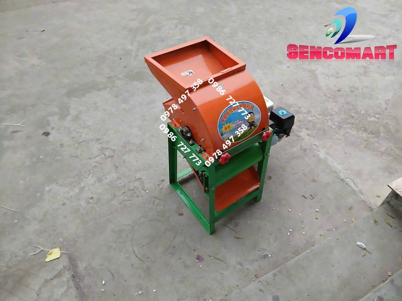 Bảng giá mới nhất máy bóc ngô nguyên bắp còn vỏ, dùng động cơ xăng