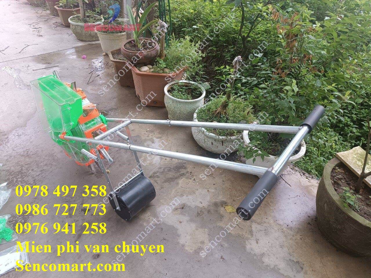 Máy gieo hạt SC 989, nhựa dẻo chuẩn, bảo hành 2 năm