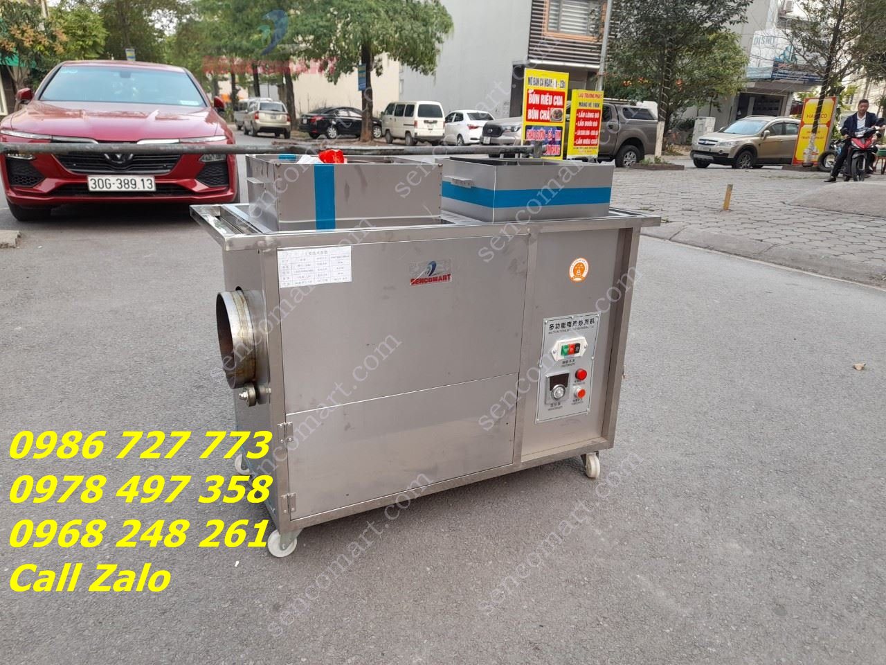 Máy Rang Hạt Chạy Điện 6.5kg/h SC65-RH