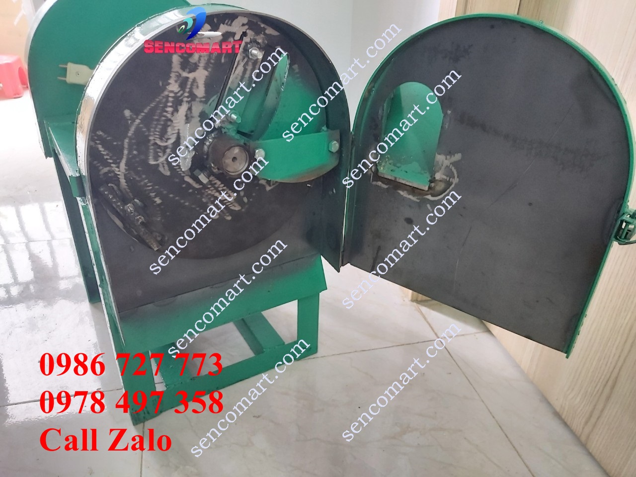 MÁY THÁI THUỐC BẮC THUỐC NAM CẢI TIẾN MỚI CỬA CHO NGUYÊN LIỆU VÀO