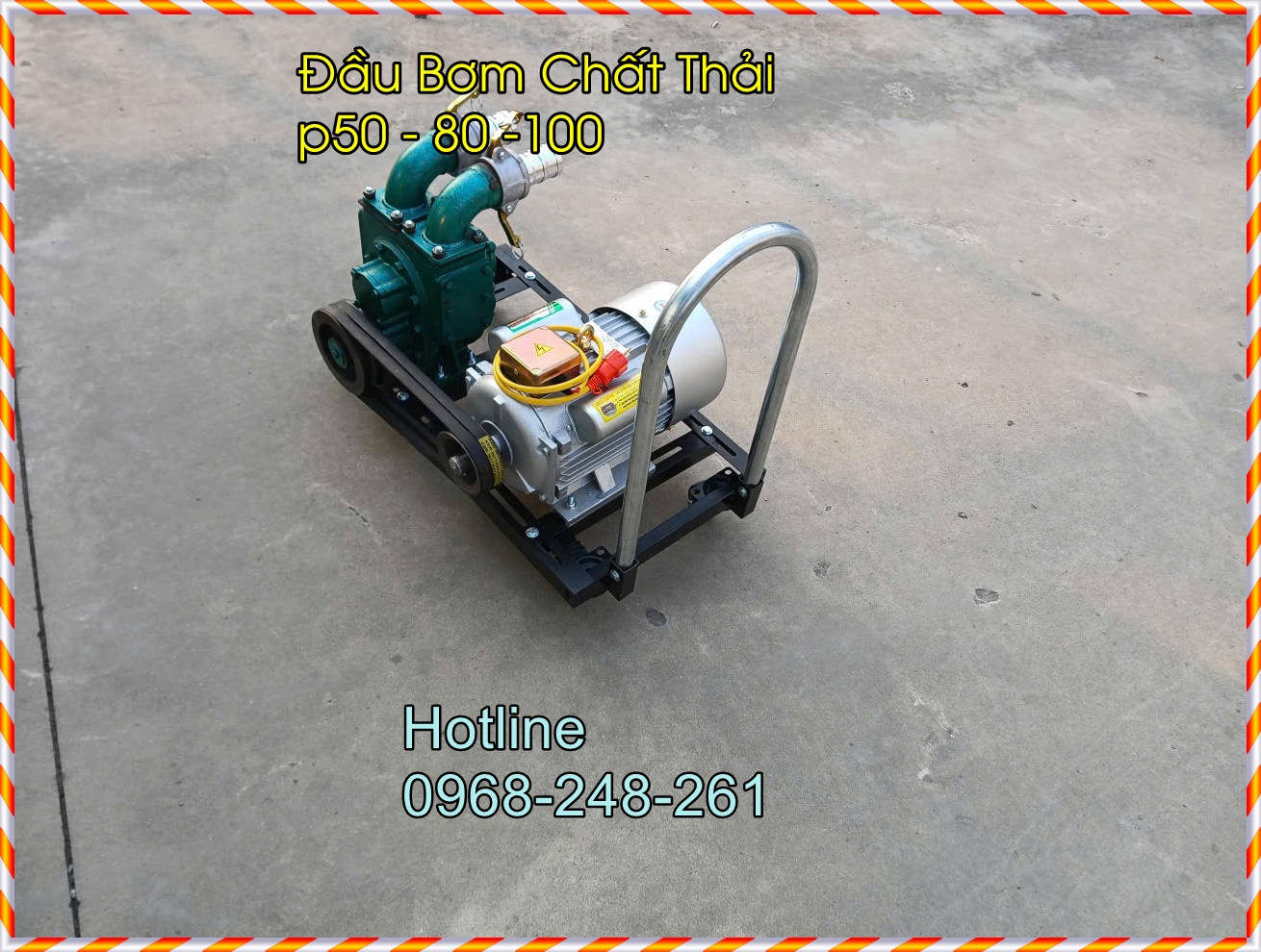 Hút chất thải 30 khối /h cùng Máy hút bùn cửa ngang họng 50