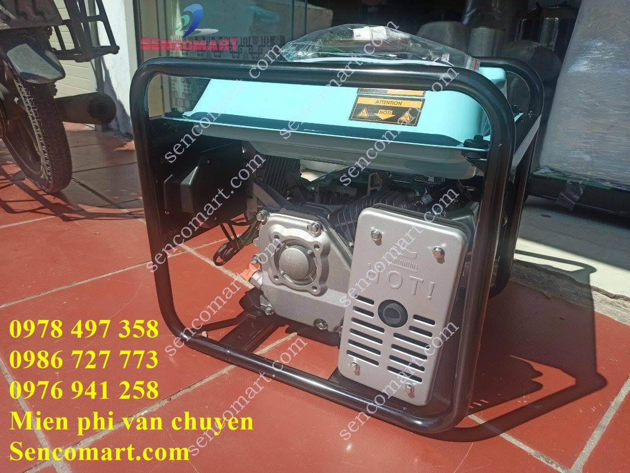 Máy phát điện hàng chính hãng nhập khẩu công nghệ đức, chạy xăng, 3.5kw loại mini dùng cho gia đình