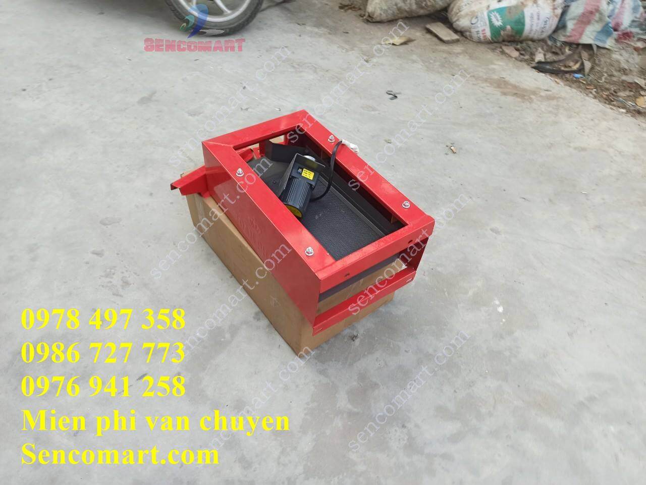 Bộ sàng rung cho máy lọc sạn Toàn Phát TF666S. Có động cơ riêng độc lập, và lắp được cho mọi loại máy xát gạo