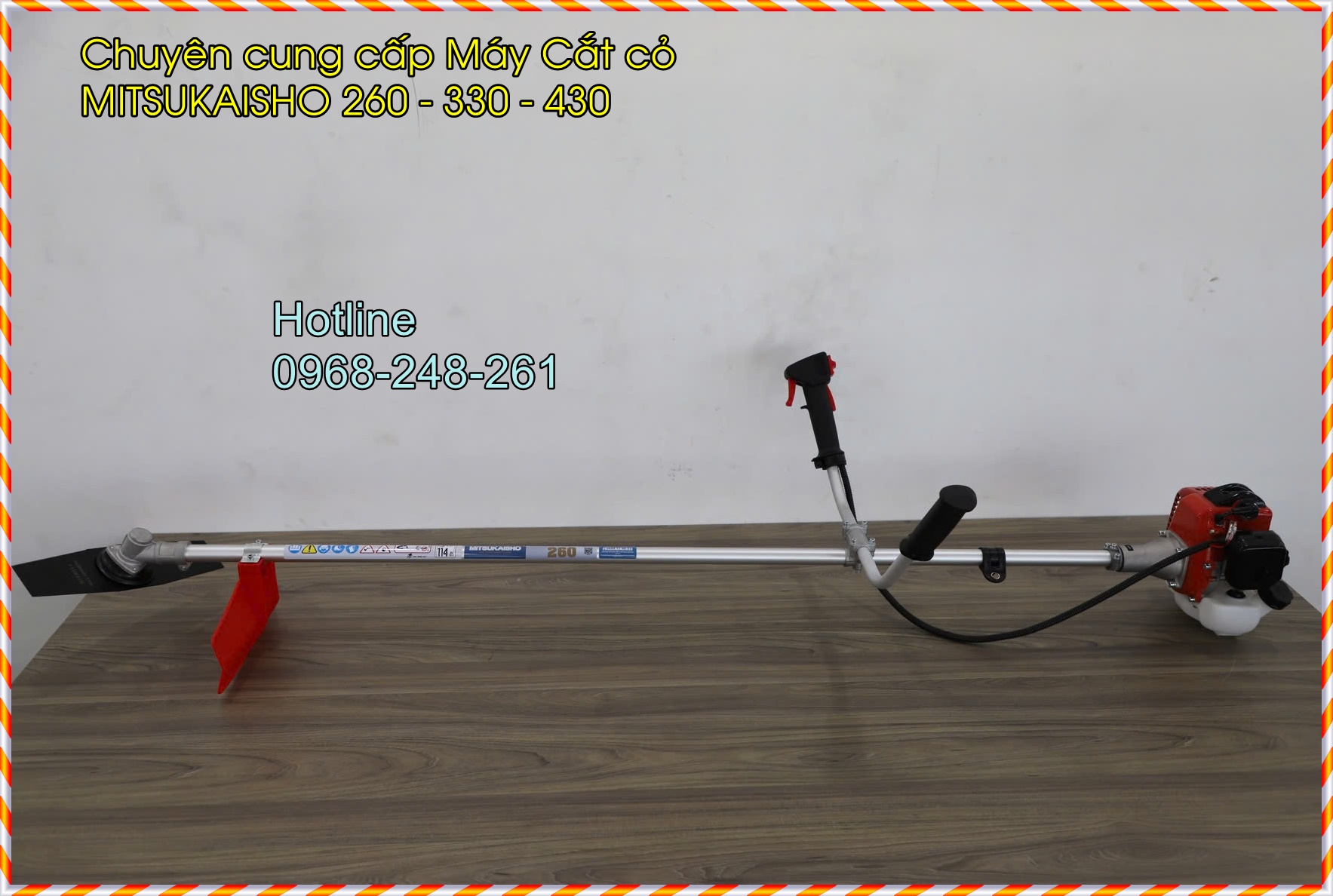 Máy cắt cỏ, phát cỏ Mitsukaisho 330 ứng dụng cao , độ bền vượt trội