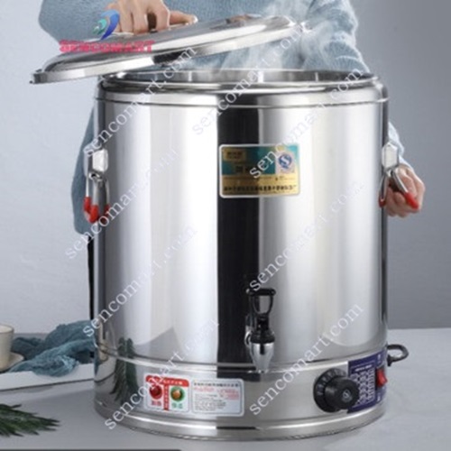 Nồi Nấu Phở Hủ Tiếu Mâm Nhiệt 50L Đặt Bàn  Có Giỏ Lọc Xương Hàng Cao Cấp