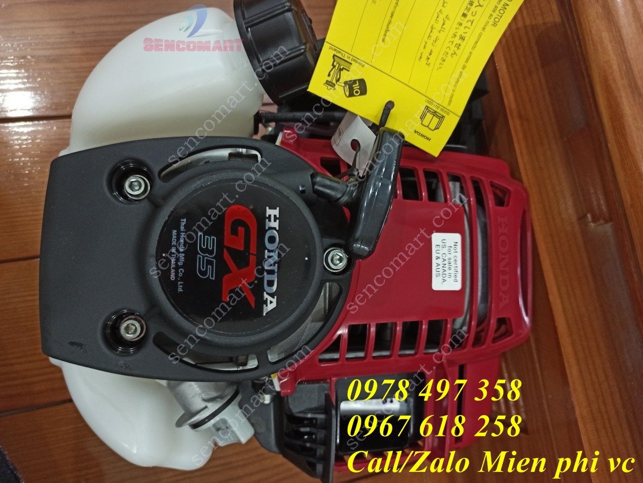 Động cơ honda Gx35 chính hãng, nhập khẩu nguyên chiếc Thái Lan