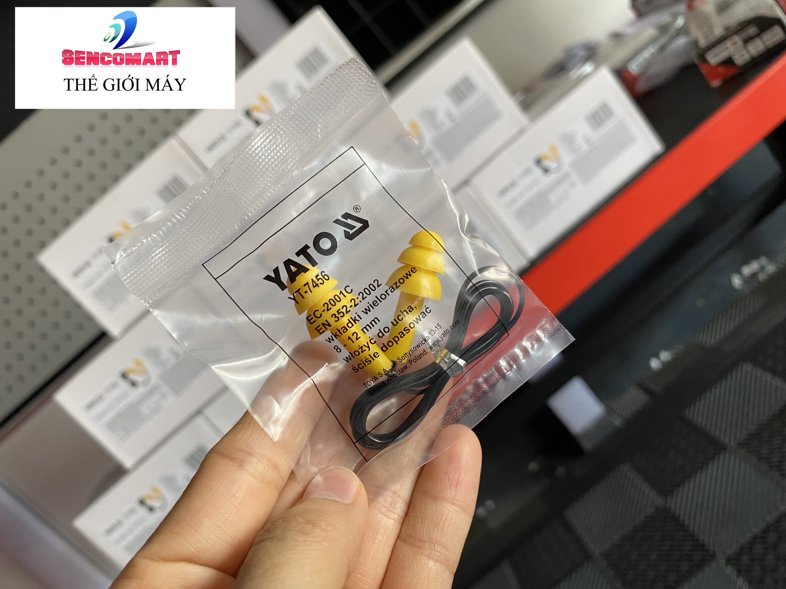 Nút bảo hộ lỗ tai giảm âm YATO YT-7456 ( 50 đôi)